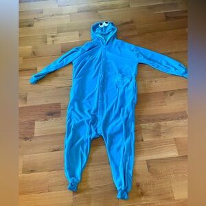 Cookie Monster onesie